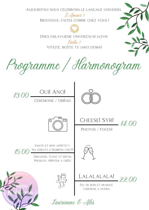 STROM hramonogram dne