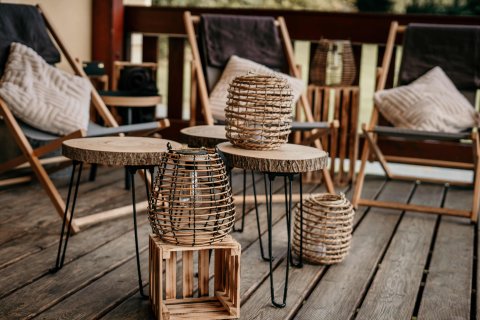 Kulatina na nožkách větší rozkládací