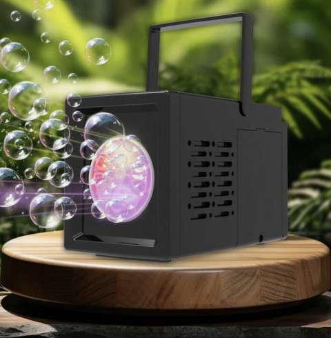 Bublinkovač automatický malý černý