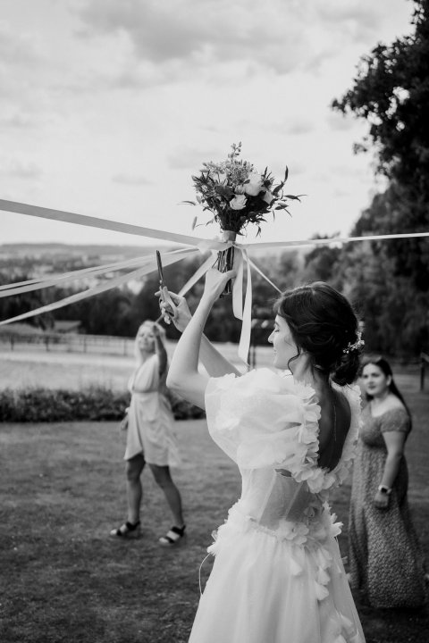 Házecí / vyvazovací kytice