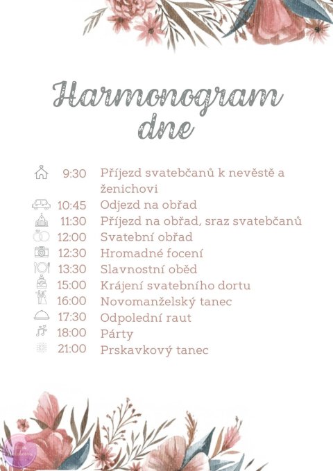 KYTIČKY harmonogram dne