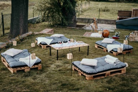 Polštář růžovo béžový boho