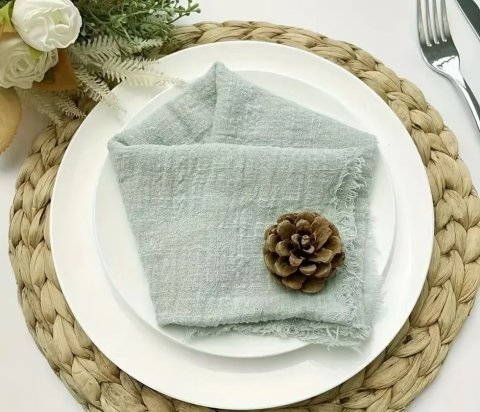 Mátový ubrousek mušelín