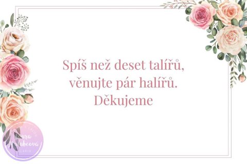 RŮŽE S OBÁLKOU kartička dary