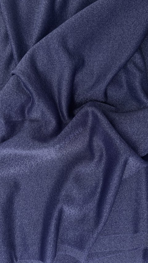 Tmavě modro-fialový šifon lesklý 3m