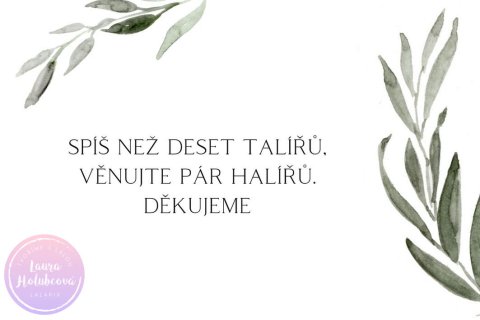 OLIVOVNÍK kartička dary