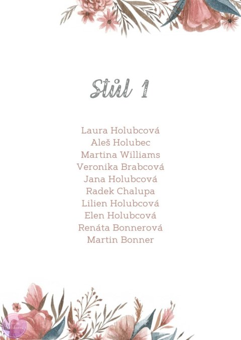 KYTIČKY zasedací pořádek