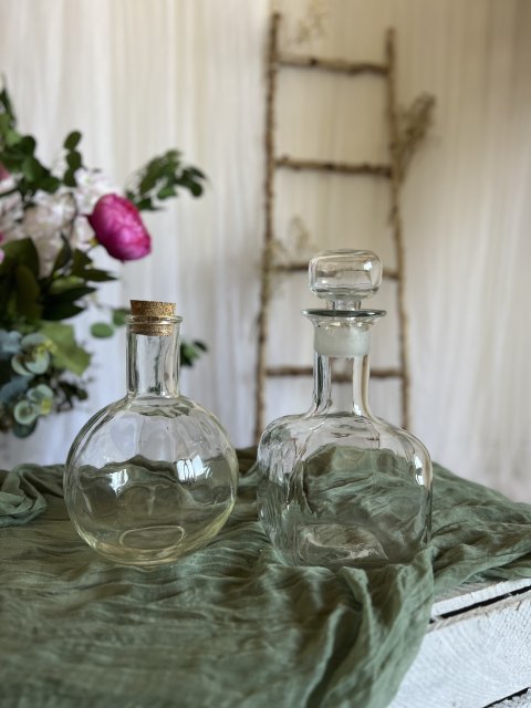 Skleněné lahve (sada 2 kusy)