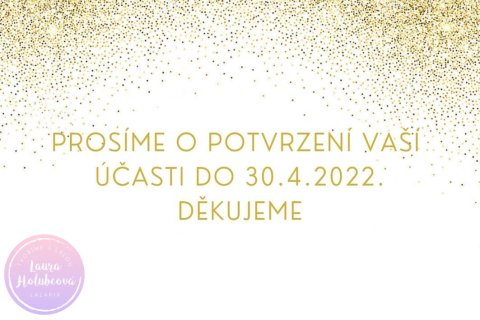 GOLD potvrzení účasti