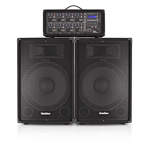 Zesilovač a 2 reprobedny