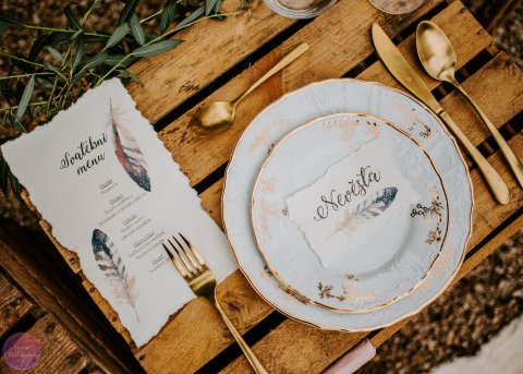 Svatební oznámení a tiskoviny