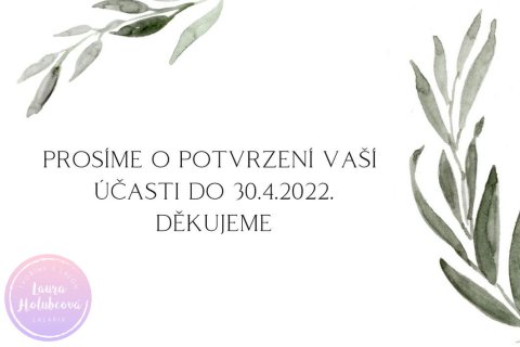 OLIVOVNÍK potvrzení účasti