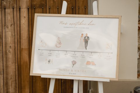 Velký dřevěný rám 50x70