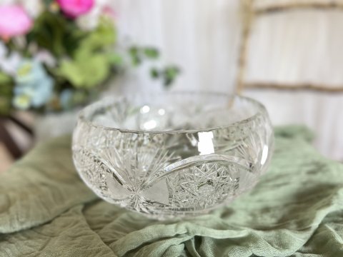 Broušená miska velká