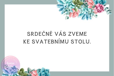 SUKULENTY pozvání ke stolu