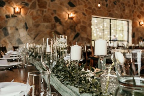 Stojany na svíčky na vysoké nožce