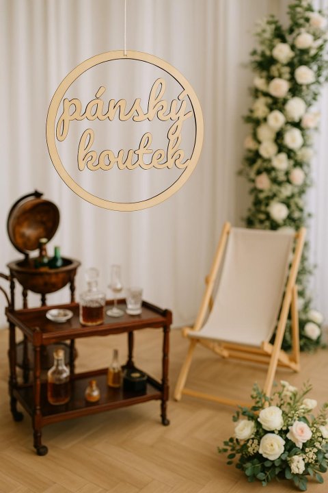 Cedulka Pánský koutek