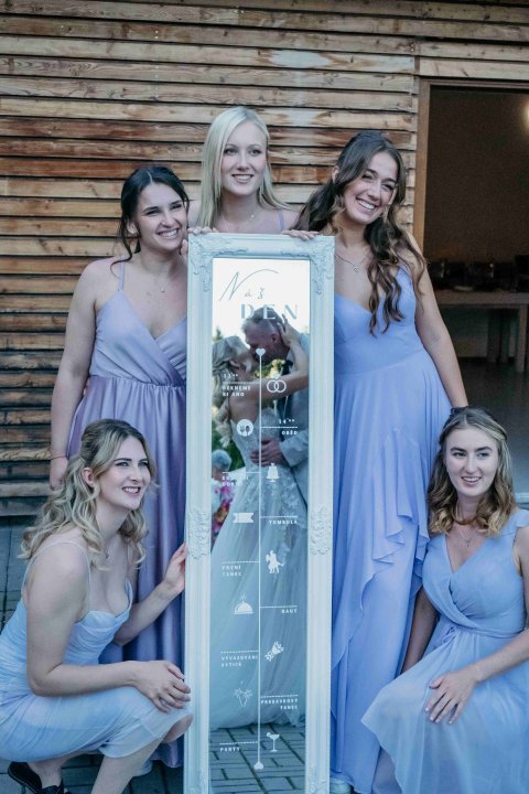 Bílé zrcadlo Nordborg vysoké