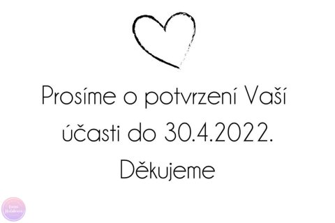 FOTKA potvrzení účasti