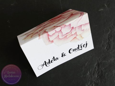 PIVOŇKY svatební oznámení