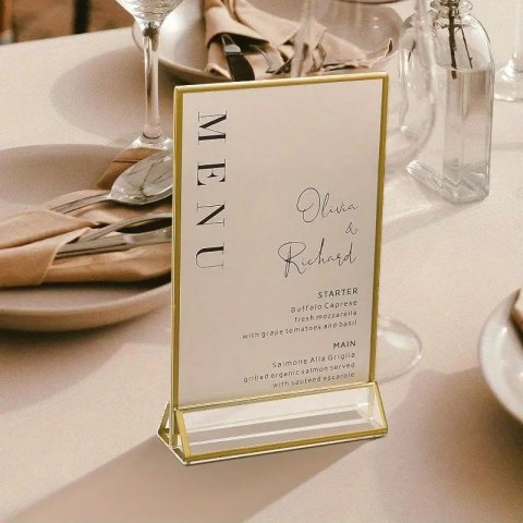 Akrylový rámeček rovný