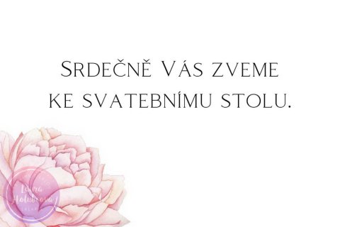 PIVOŇKY pozvání ke stolu