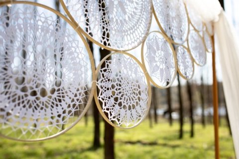 Háčkované lapače (sada 20 ks)