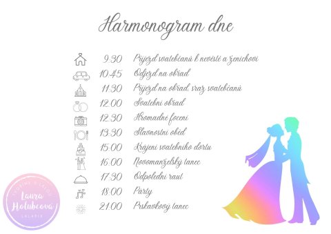 RAINBOW harmonogram dne