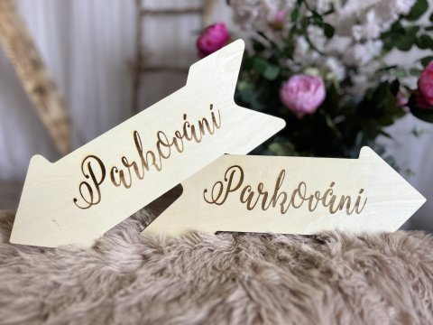 Cedule šipka Parkování