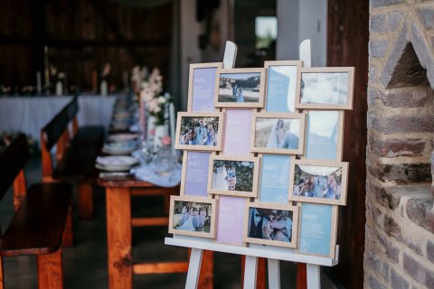 Multirám na fotky nebo zasedací pořádek