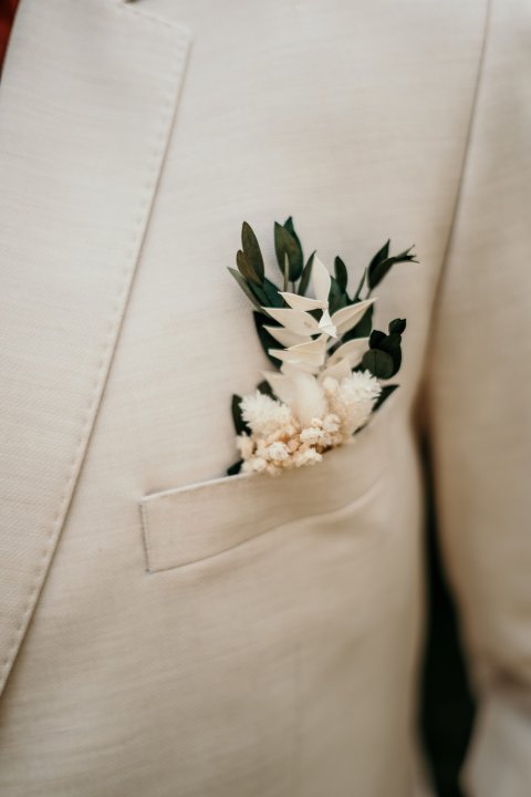 Korsáž pro ženicha