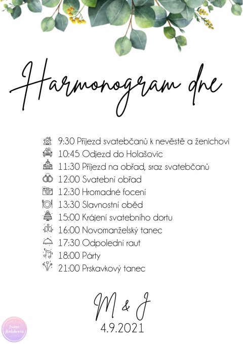 EUCALYPTUS 02 harmonogram dne