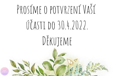 GEO potvrzení účasti